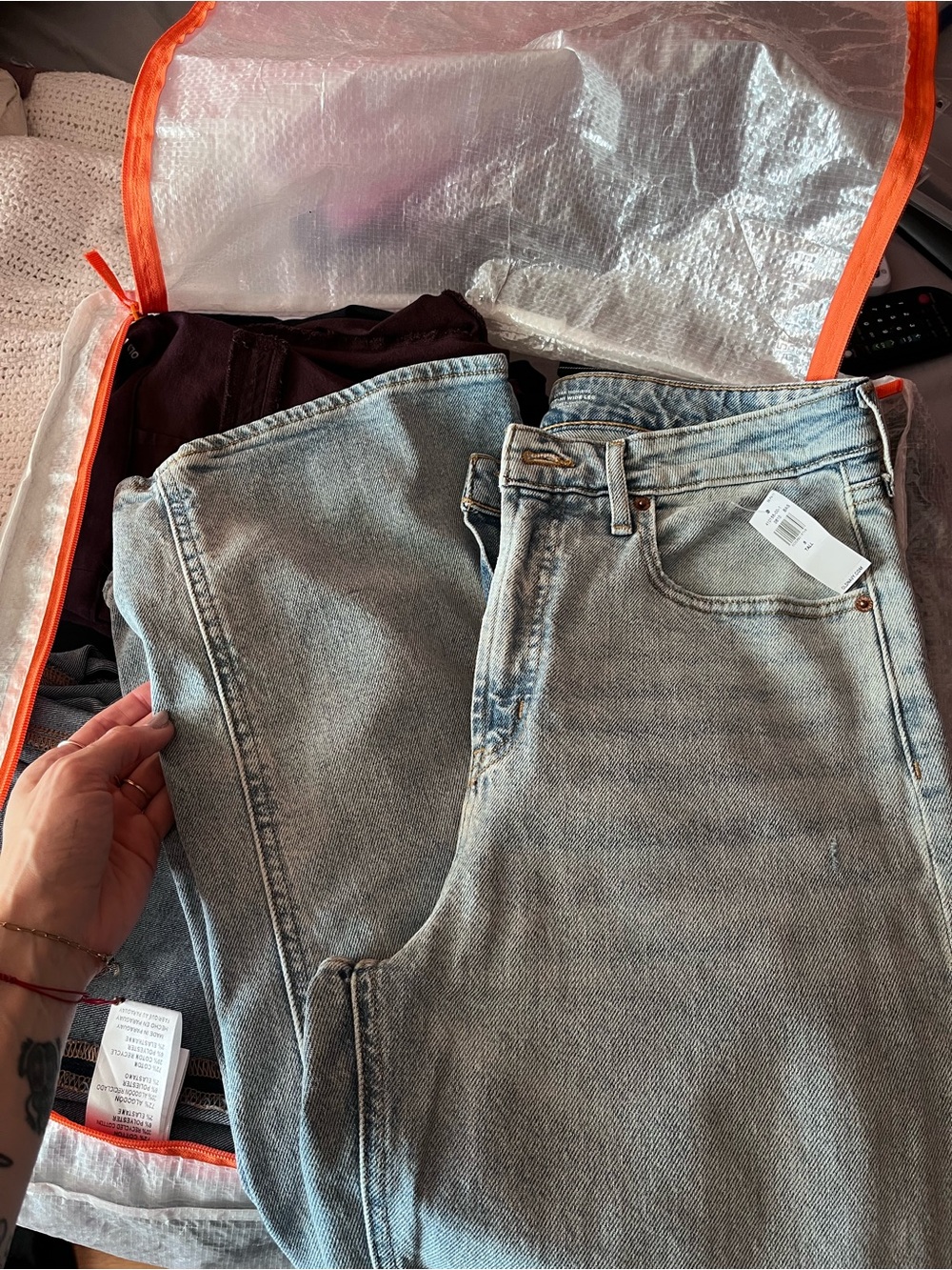 Old navy sky-hi wide leg jeans